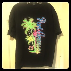 ⚡️Super 80’s Port Aransas black t-shirt,  XL